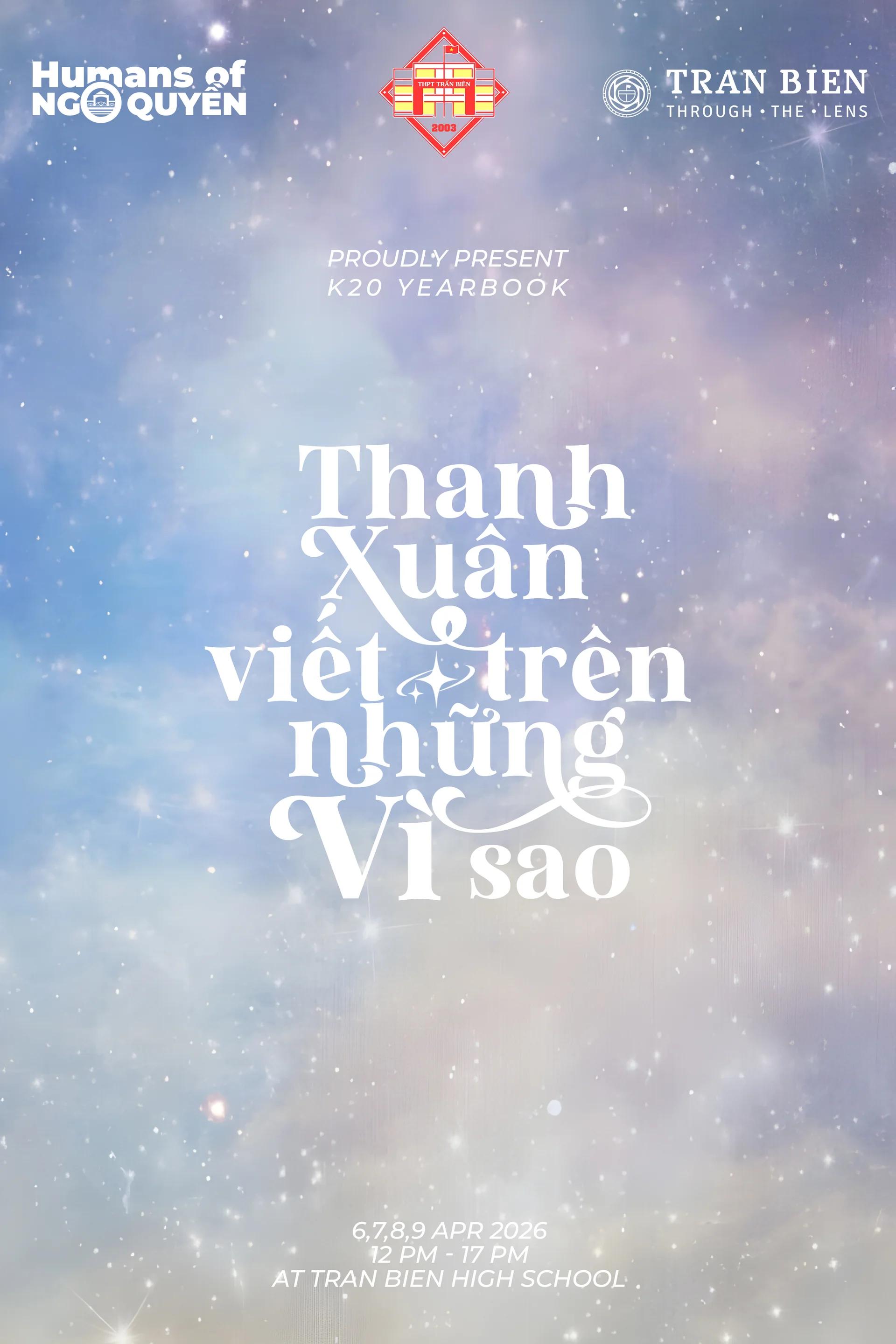 Humans of Ngo Quyen × Trấn Biên Through The Lens — Bộ ảnh Yearbook khối 12 THPT Trấn Biên, 2026